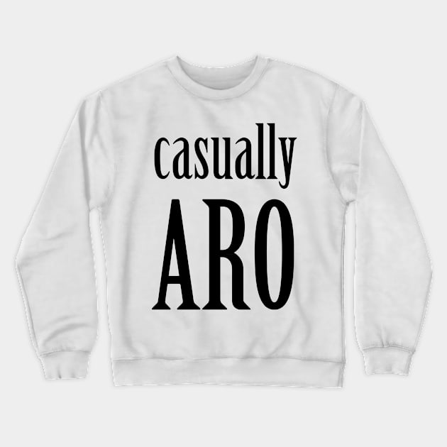 Casually Aro Crewneck Sweatshirt by inSomeBetween